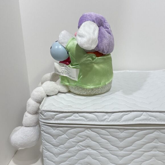 Avon 2008 Easter Bunny Melted Plastic Color Changing Egg Painter Shelf Sitter - Picture 4 of 17